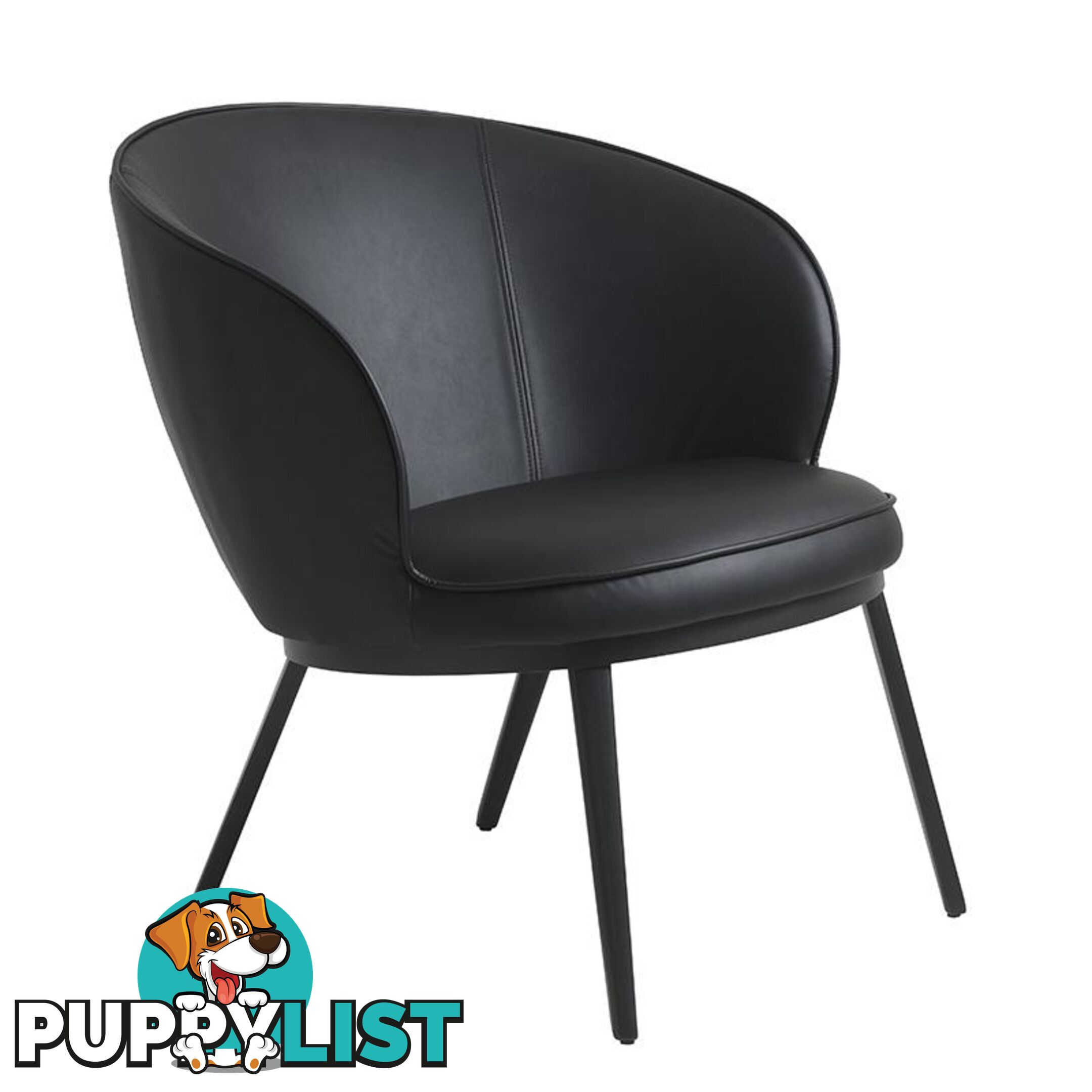 GAIN Lounge Chair - Black - 41180000 - 5704745090818