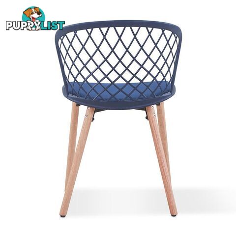 ATALIA Dining Chair - Blue - DT-C1243A-77 - 9334719002088