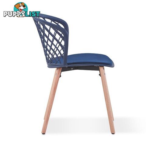 ATALIA Dining Chair - Blue - DT-C1243A-77 - 9334719002088