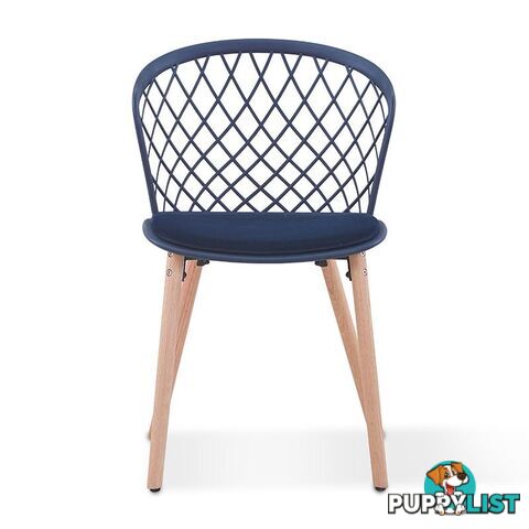 ATALIA Dining Chair - Blue - DT-C1243A-77 - 9334719002088