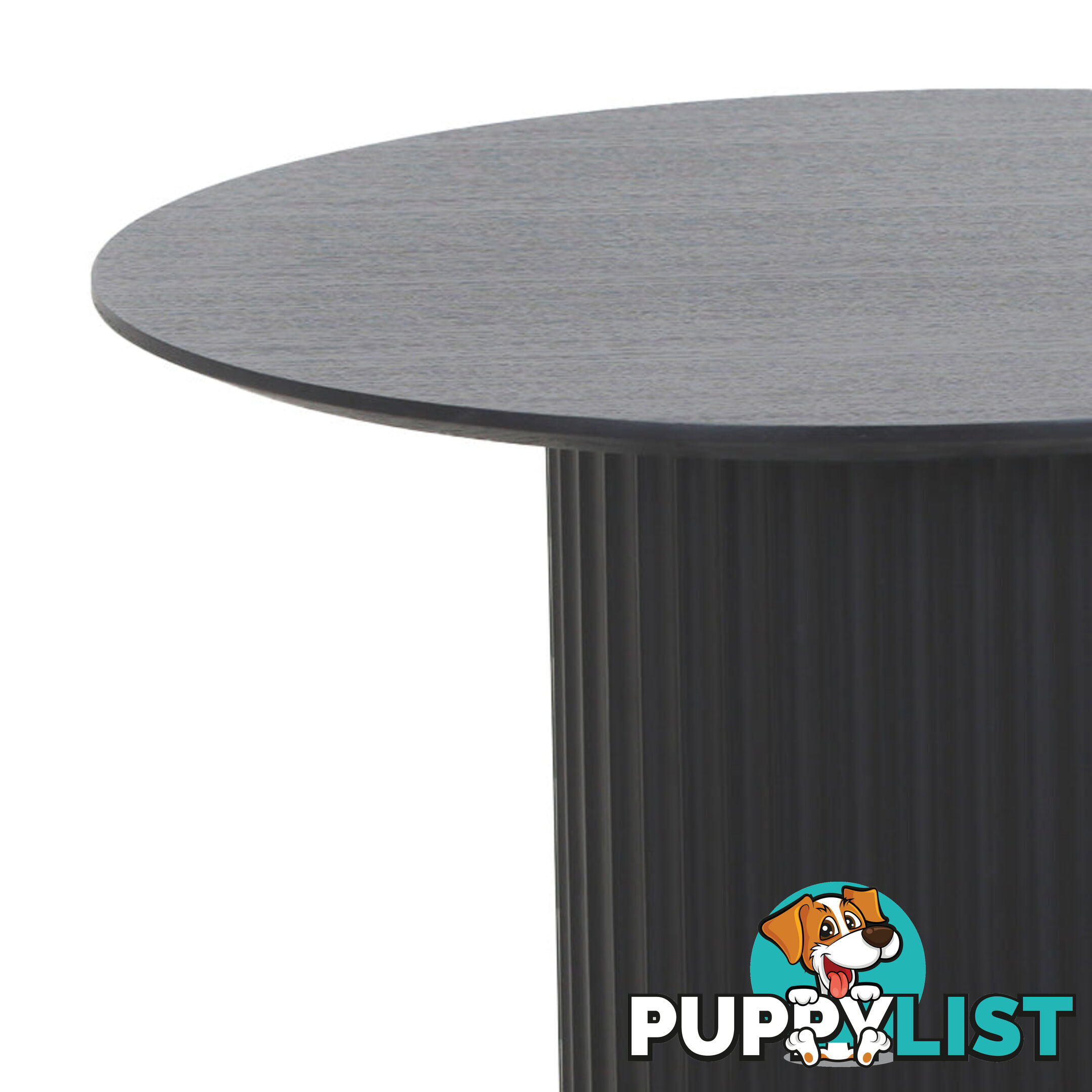 TULLY Round Coffee Table 80cm - Black - DI-J5814A - 9334719011837