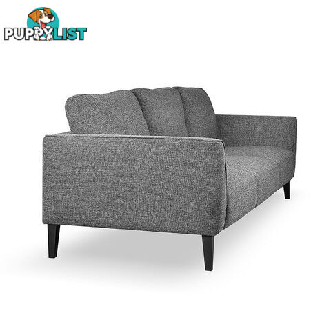 VALDIS 3-4 Seater Sofa - Dark Grey - HD-9941 - 9334719009629