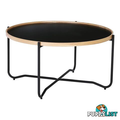 TANIX Coffee Table - Round - Black - 132010 - 9334719004952