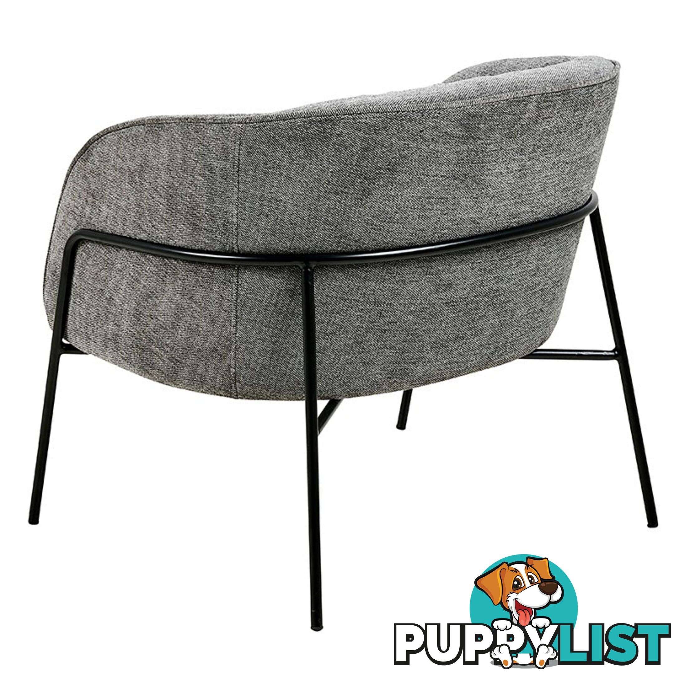 MILANI Lounge Chair - Anthracite - AC-0000081321 - 5713941061324