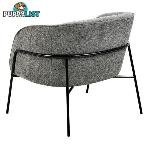 MILANI Lounge Chair - Anthracite - AC-0000081321 - 5713941061324