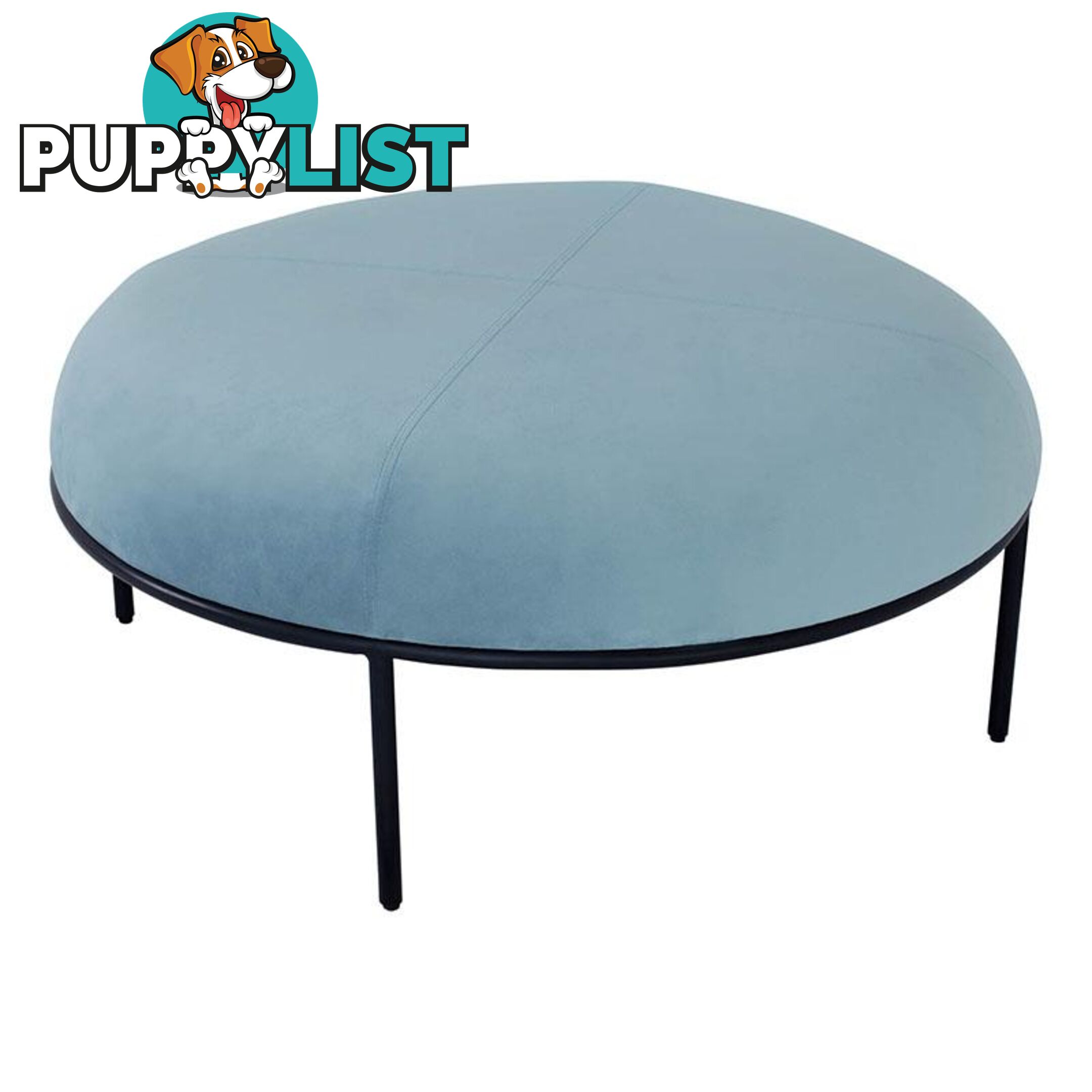 VAMOS Round Footstool 98cm - Jade - 236072 - 9334719002705