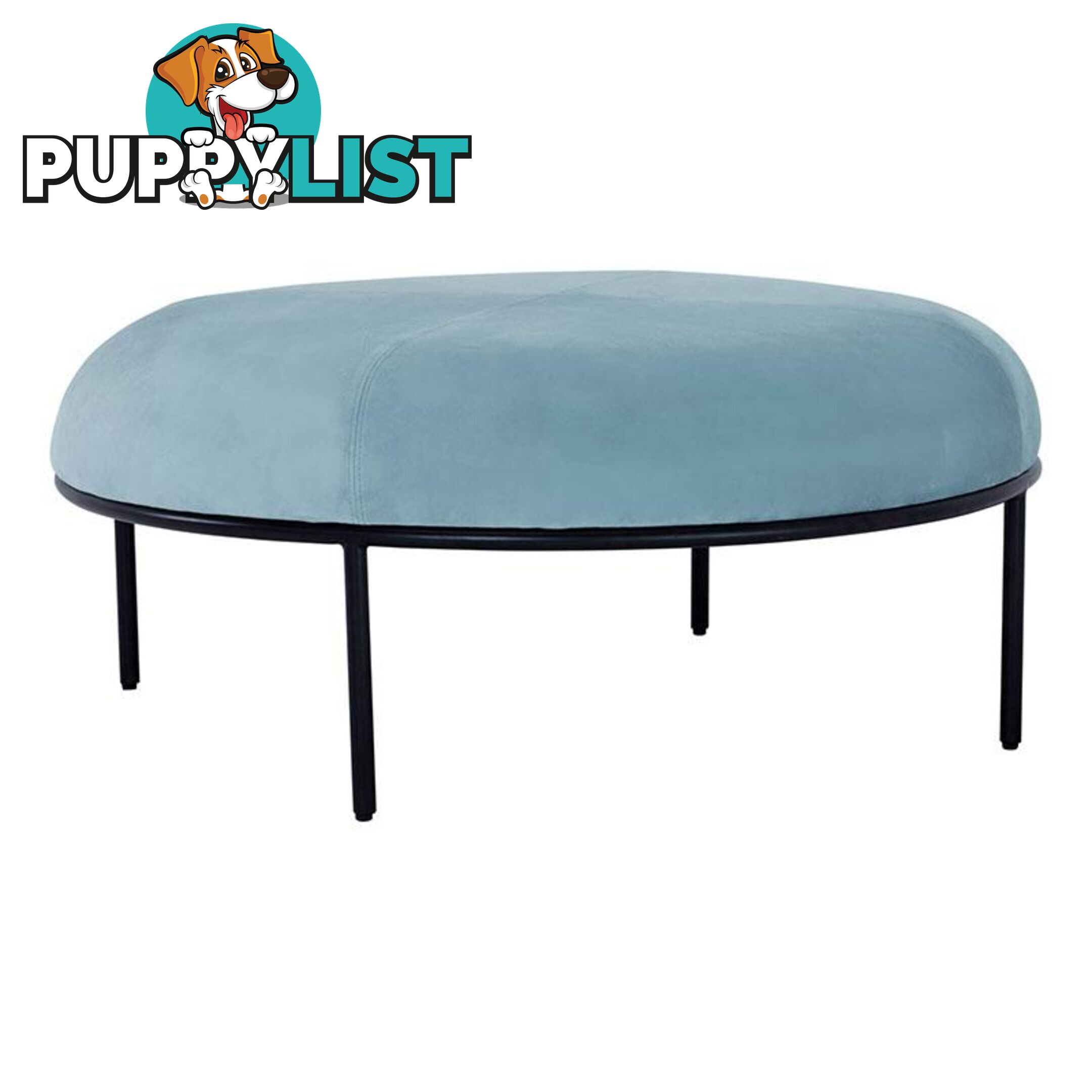 VAMOS Round Footstool 98cm - Jade - 236072 - 9334719002705