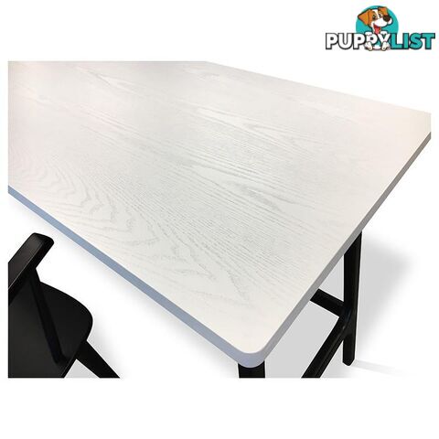 MOREY Study Desk - White & Black - 1349033 - 9334719005348