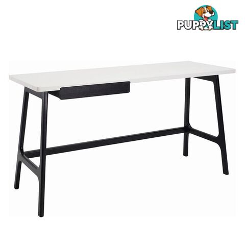 MOREY Study Desk - White & Black - 1349033 - 9334719005348