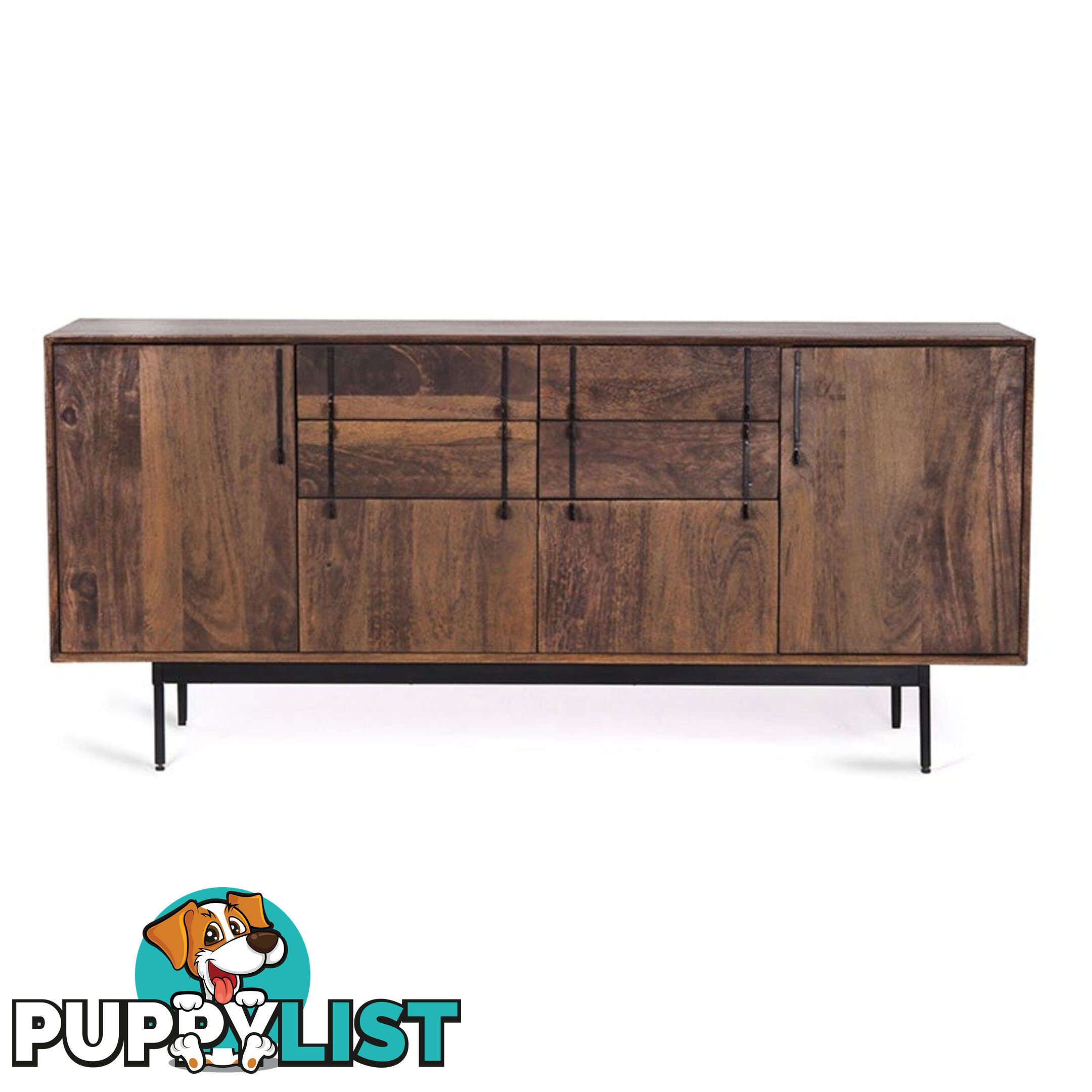 SERINA Sideboard 170 cm Solid Mango Wood - LX-2106 - 9334719011929