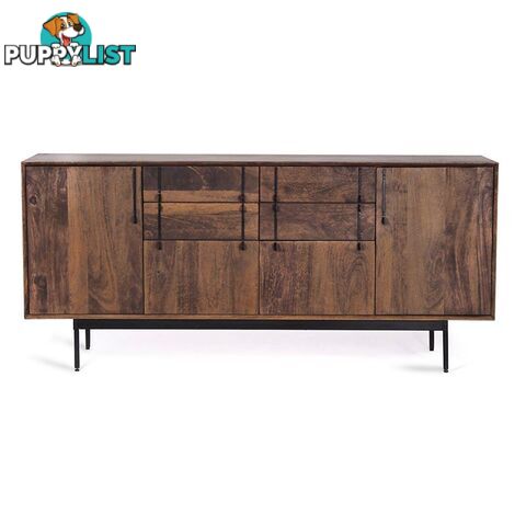 SERINA Sideboard 170 cm Solid Mango Wood - LX-2106 - 9334719011929