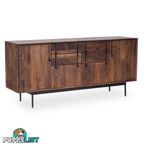 SERINA Sideboard 170 cm Solid Mango Wood - LX-2106 - 9334719011929