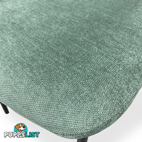 KELBY Arm Chair - Jade + Black - DI-J1928-1 - 9334719001654