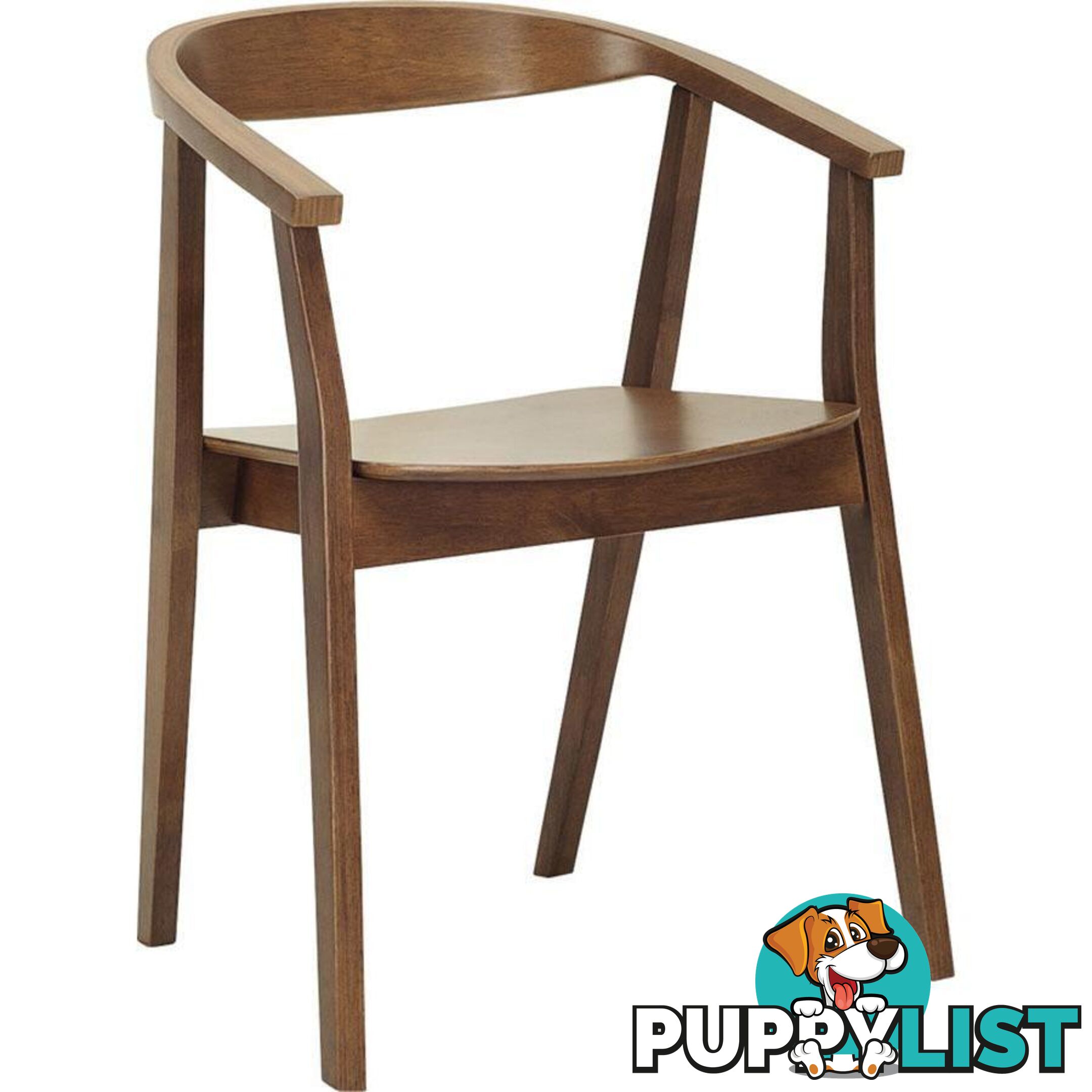 GRETA Dining Chair - Cocoa - 24092580 - 9334719007441