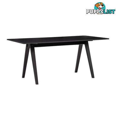 VARDEN Dining Table - 170cm - Black Ash - 1459088 - 9334719005553