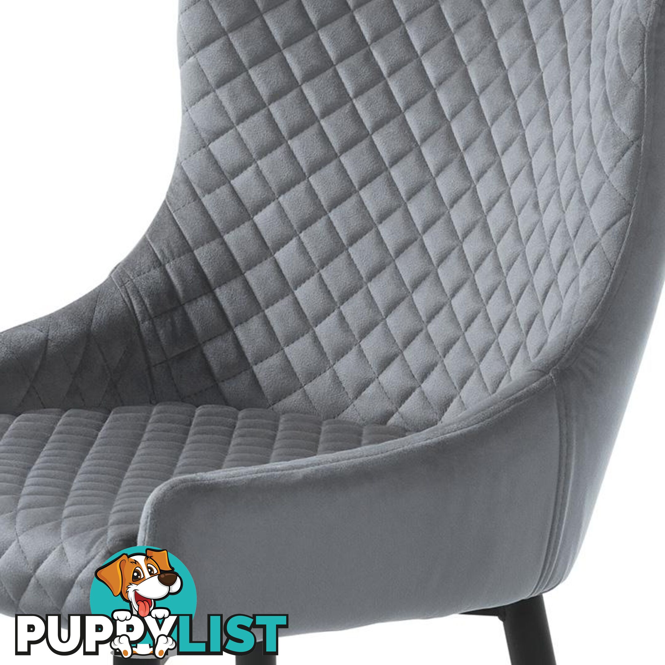 DANYA Dining Chair - Light Grey - 35980008 - 5704745075945