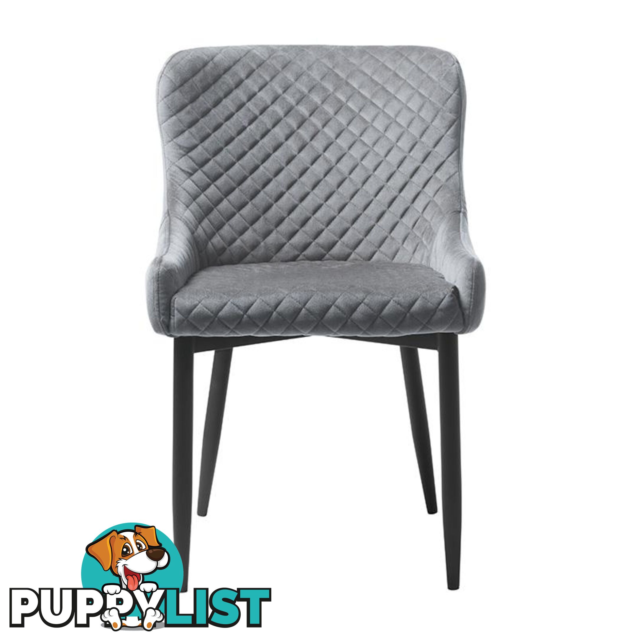 DANYA Dining Chair - Light Grey - 35980008 - 5704745075945