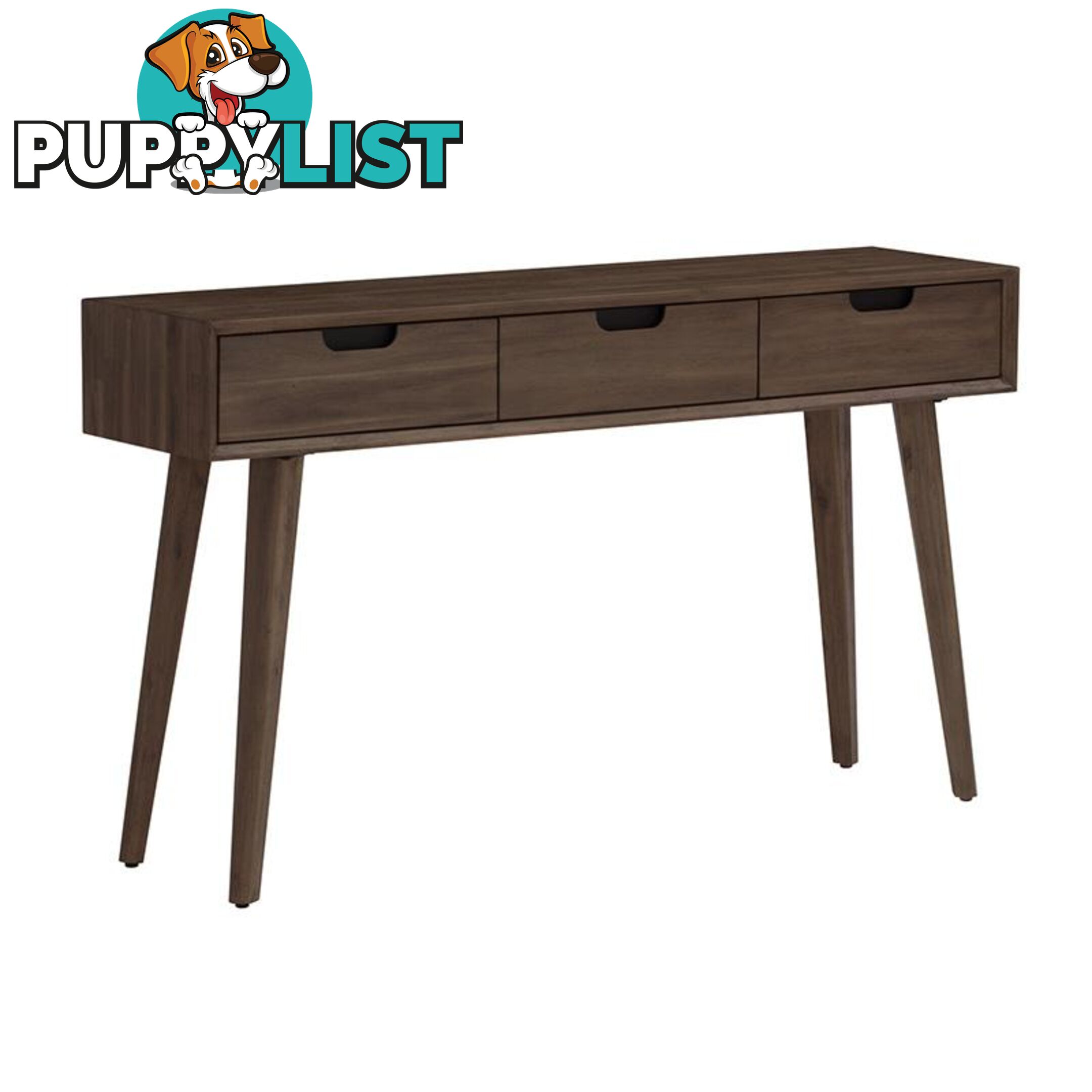 Torrell Console Table 140cm - Woodline Mocha - 134030 - 9334719000589