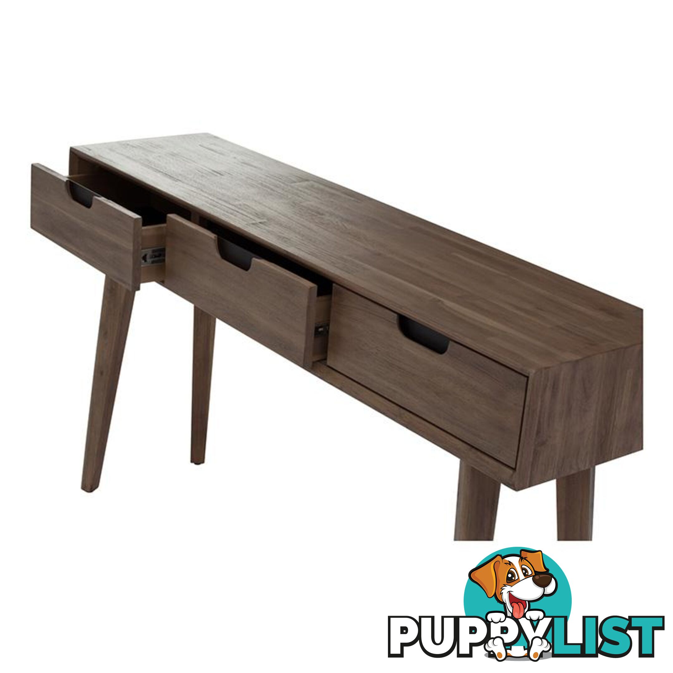 Torrell Console Table 140cm - Woodline Mocha - 134030 - 9334719000589