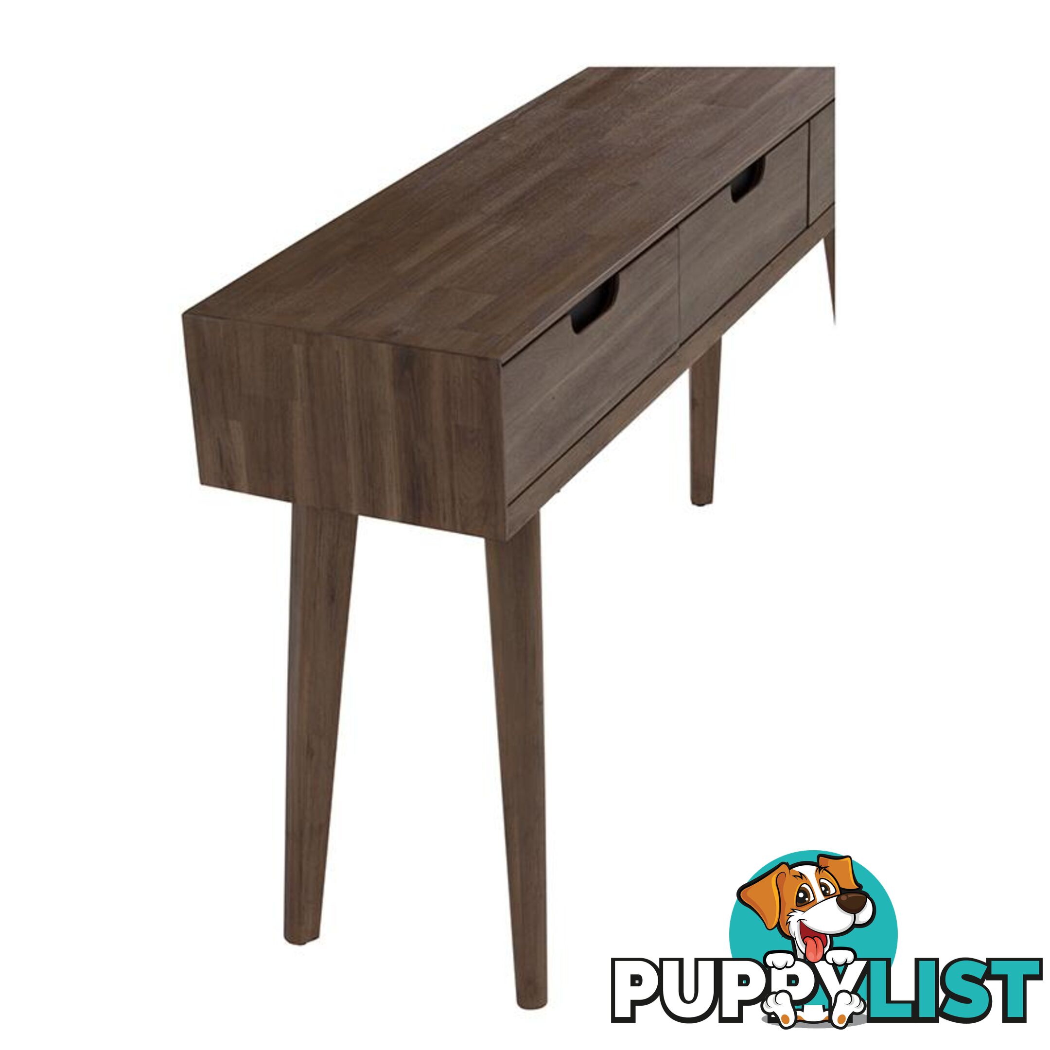 Torrell Console Table 140cm - Woodline Mocha - 134030 - 9334719000589