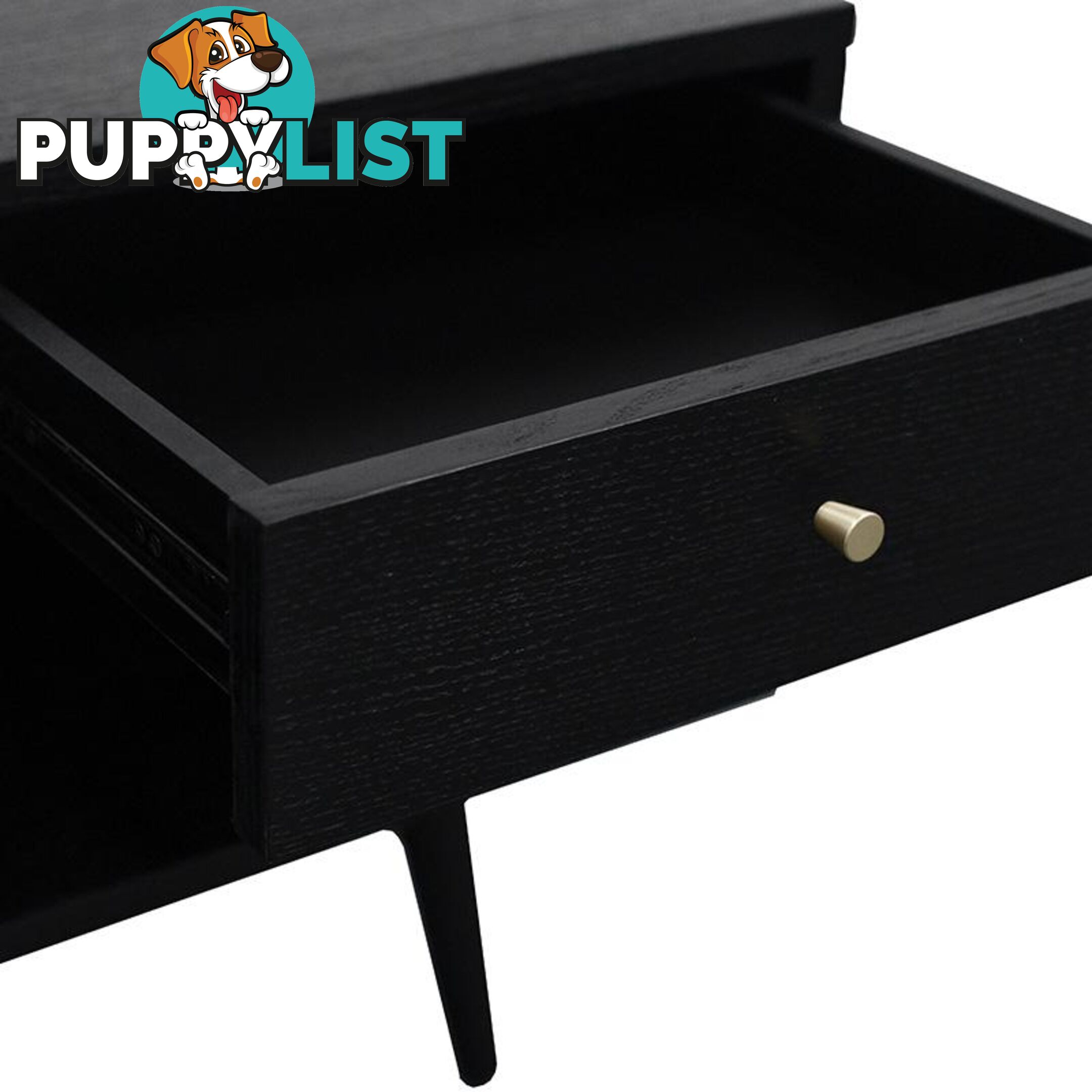 RANIA Sideboard 160cm - Black - MI-BH651 - 9334719007649