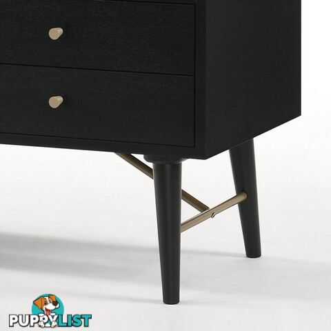 RANIA Sideboard 160cm - Black - MI-BH651 - 9334719007649