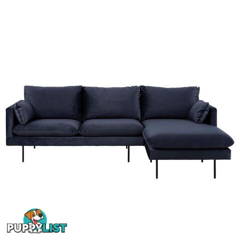 AKEMI 2 Seater Sofa with Right Chaise - Blue - AC-H000018905 - 5713941047687