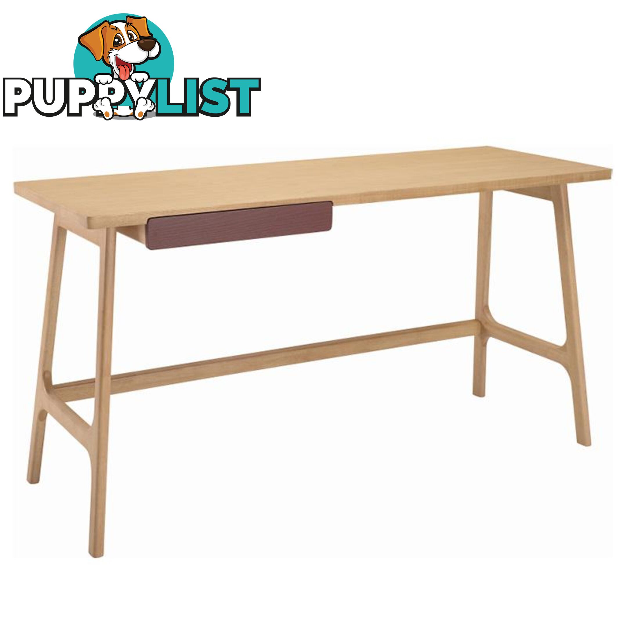 MOREY Study Desk Natural - Natural - 1349032 - 9334719005331