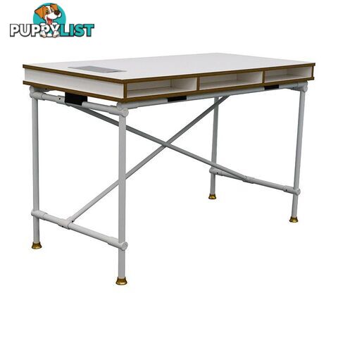 PARKER Study Desk 1.2M - White - WF-PW002C-W - 9334719004426