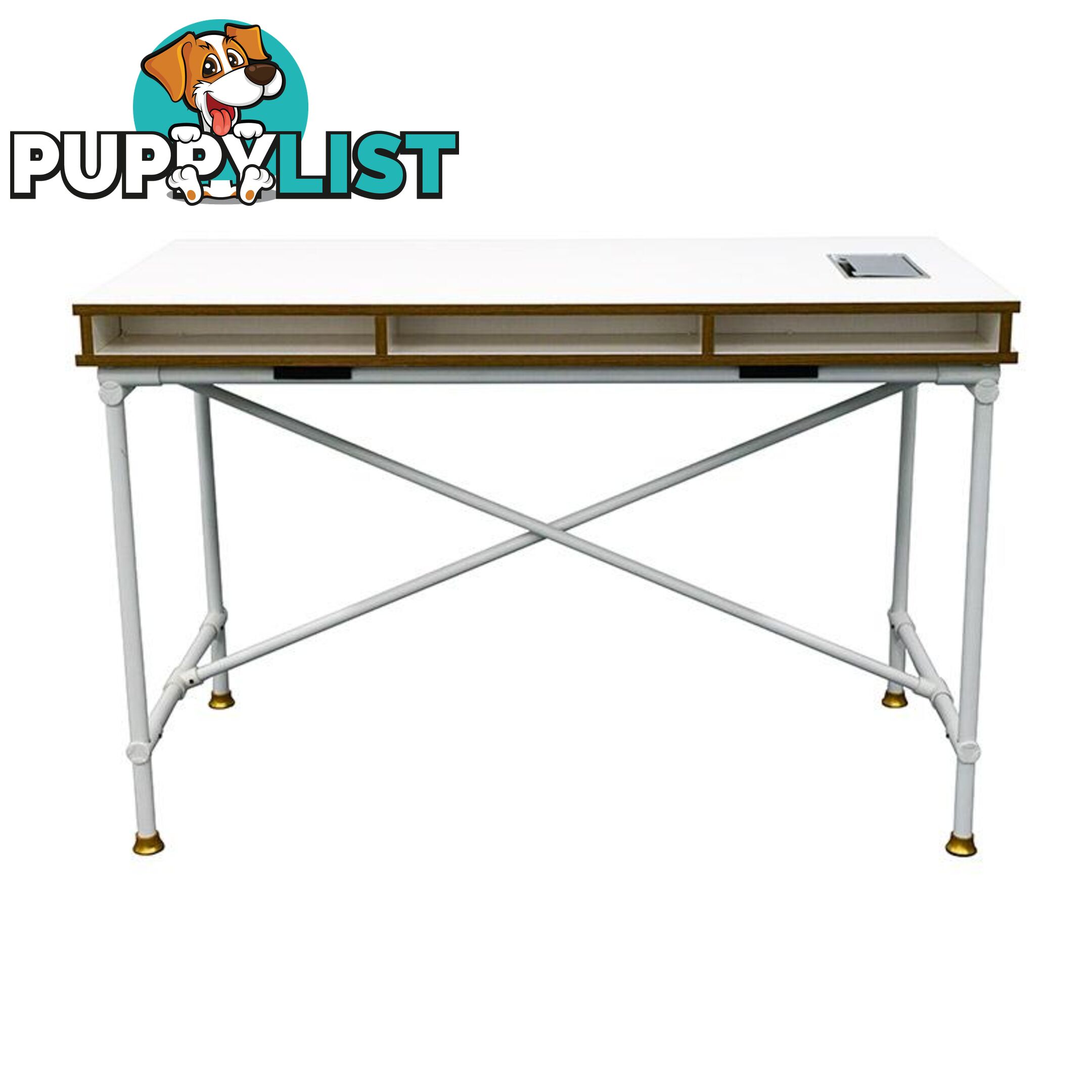 PARKER Study Desk 1.2M - White - WF-PW002C-W - 9334719004426