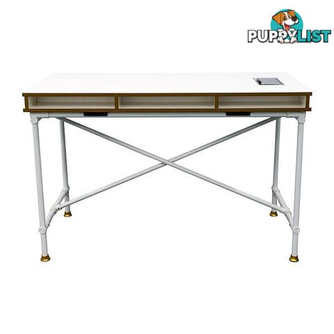 PARKER Study Desk 1.2M - White - WF-PW002C-W - 9334719004426