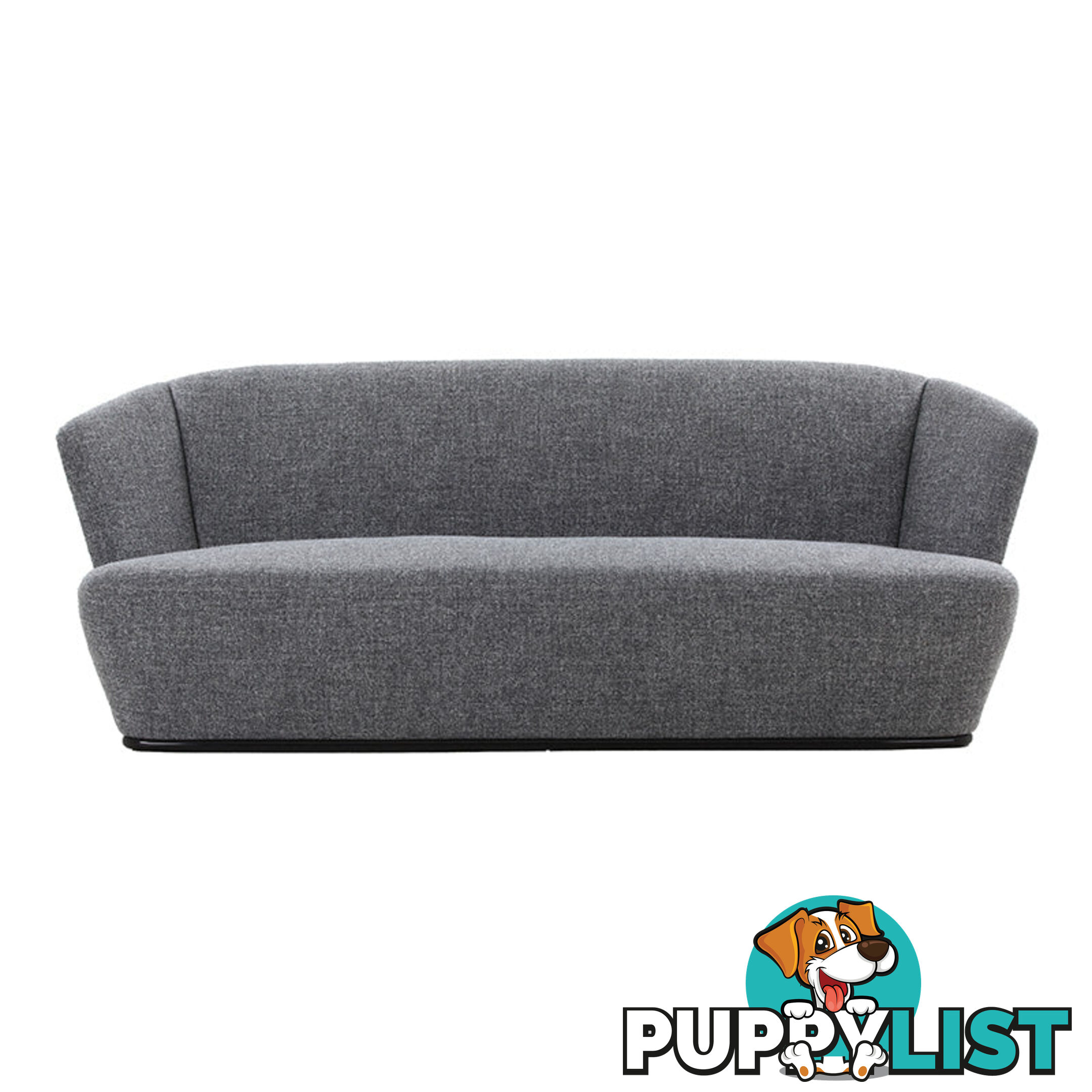 ASTRID 3 Seater Sofa - Grey - DI-NC4005 - 9334719011806