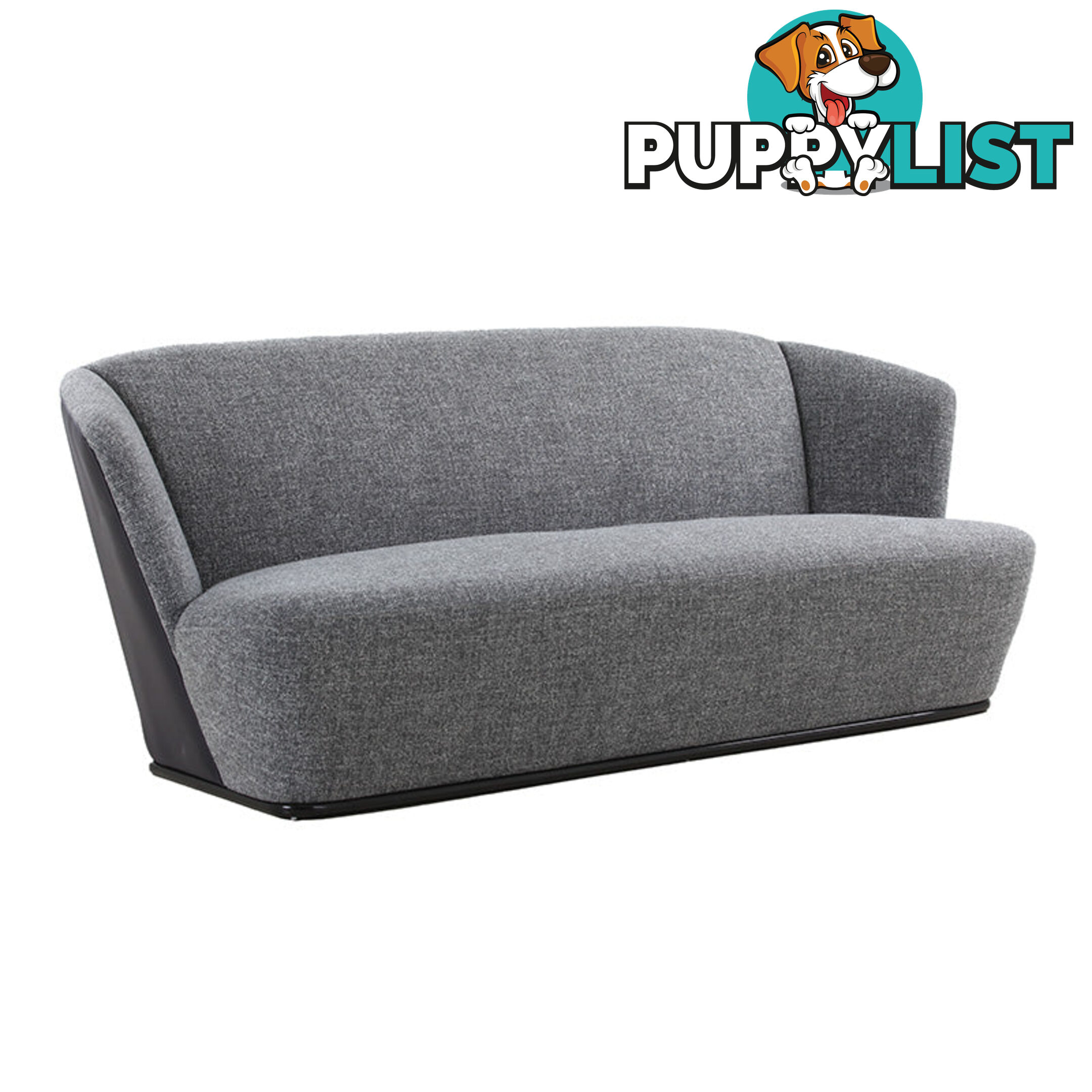 ASTRID 3 Seater Sofa - Grey - DI-NC4005 - 9334719011806