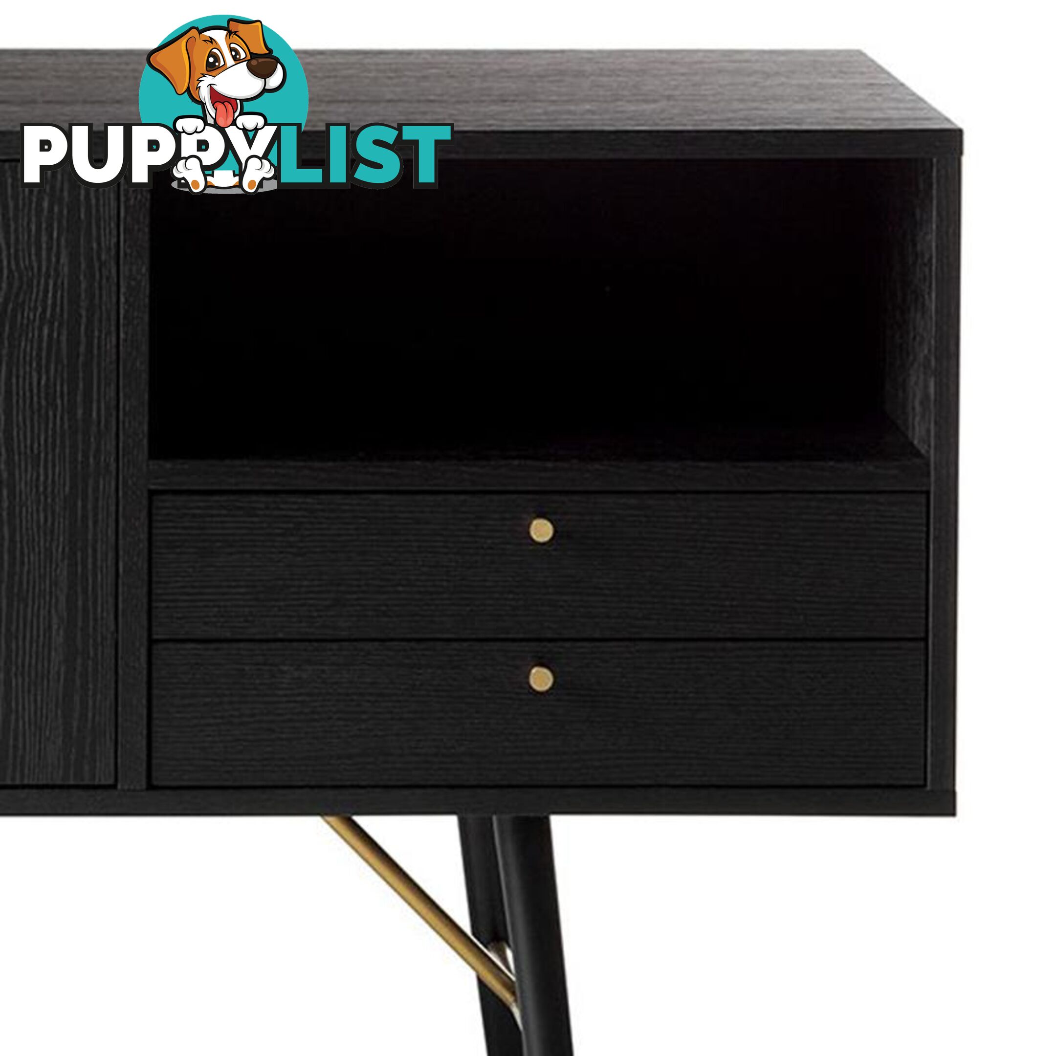 LUXE Sideboard 150cm - Black - AS-LUXSB01 - 9334719010915