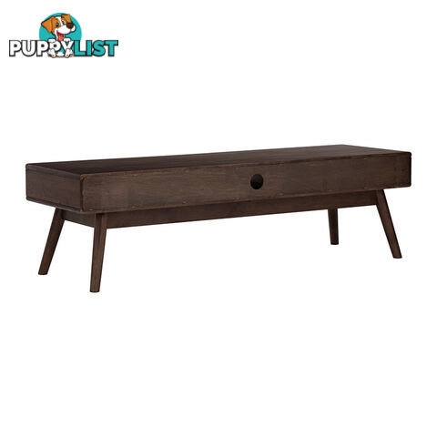 LAMAR Entertainment TV Unit with 2 Drawers 150cm - Walnut - 335026 - 9334719011783