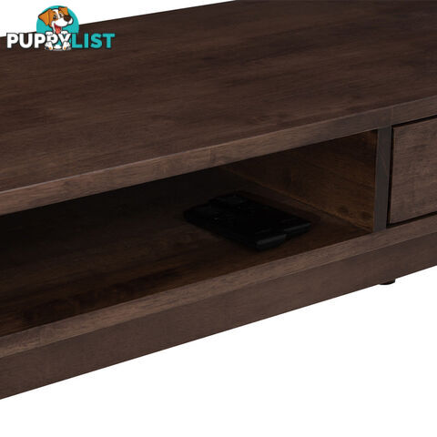 LAMAR Entertainment TV Unit with 2 Drawers 150cm - Walnut - 335026 - 9334719011783