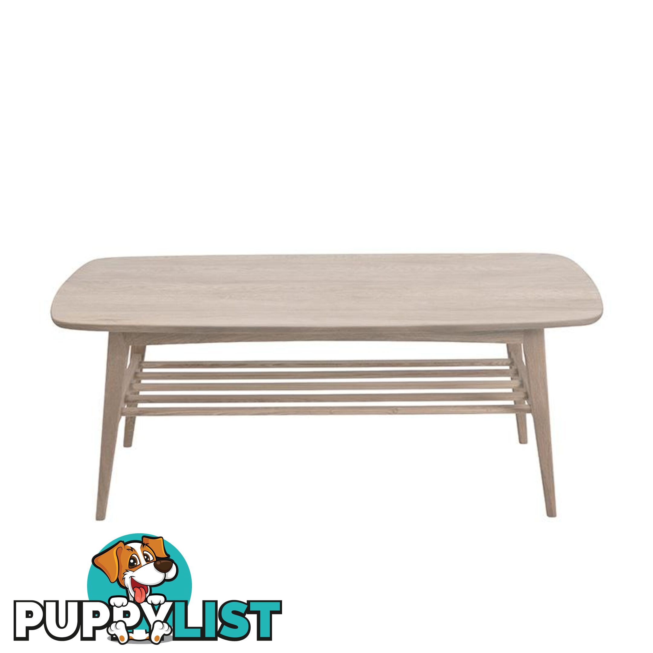 VIVEKA Coffee Table 120cm - Natural - AC-0000065852 - 5705994883374