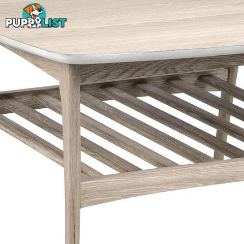 VIVEKA Coffee Table 80cm - Natural - AC-0000071711 - 5705994945126