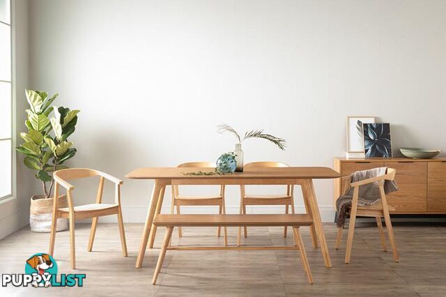 Roden Dining Table 180cm - Oak - 1469081 - 9334719005638