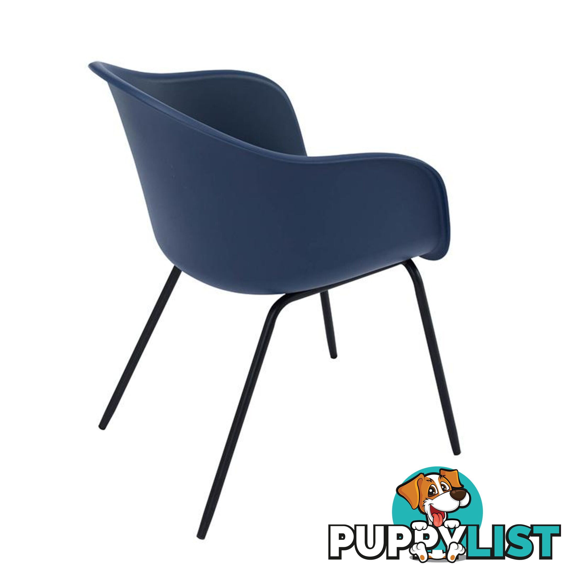 COLLEEN Dining Chair - Blue - 241186 - 9334719008431