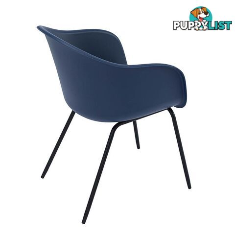 COLLEEN Dining Chair - Blue - 241186 - 9334719008431