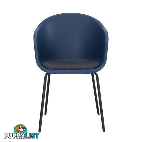 COLLEEN Dining Chair - Blue - 241186 - 9334719008431