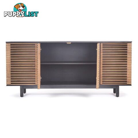 ACADIA Sideboard 170 cm - Honey & Black - LX-2108 - 9334719011905