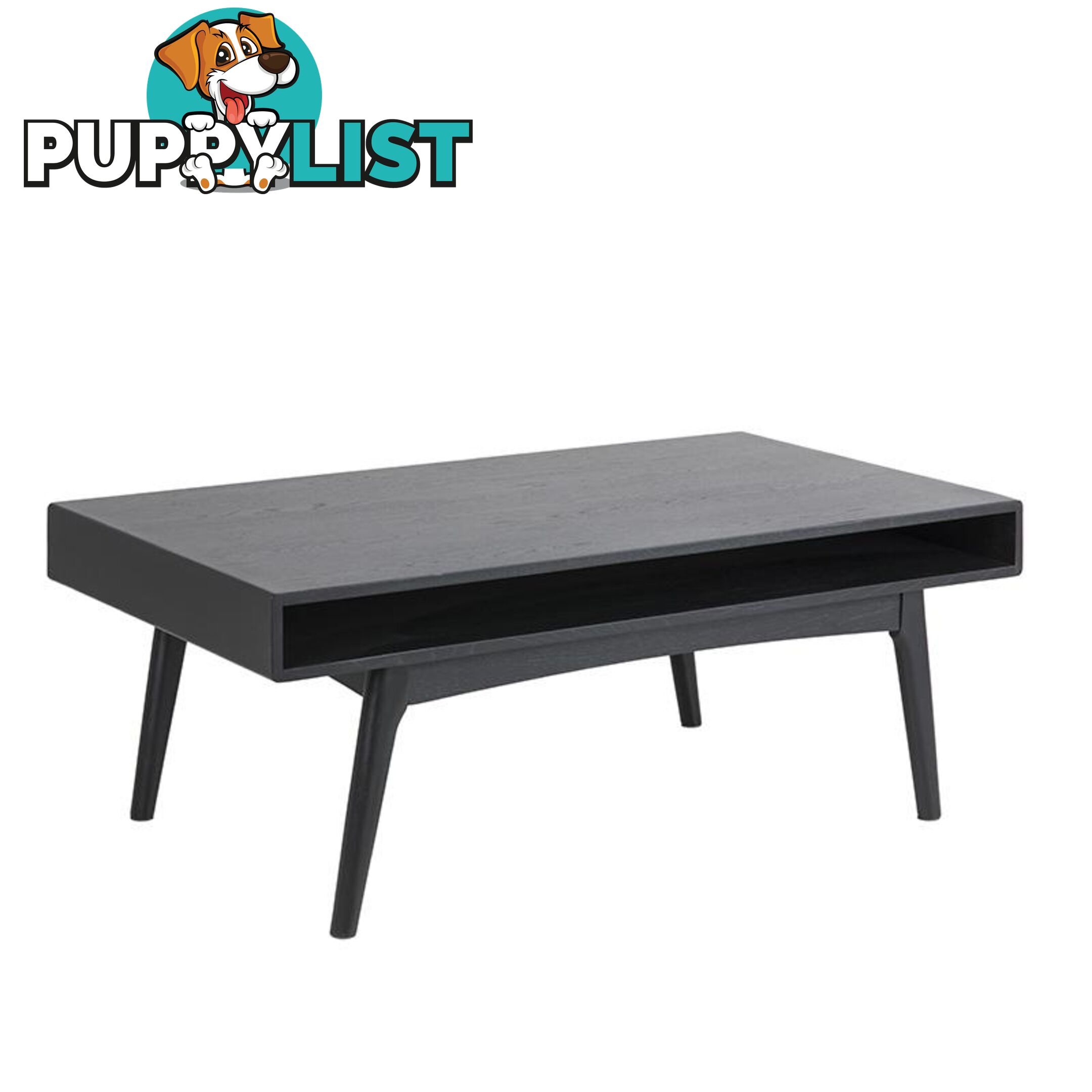 MAKO Coffee Table 130cm - Black - AC-0000078610 - 5713941028761