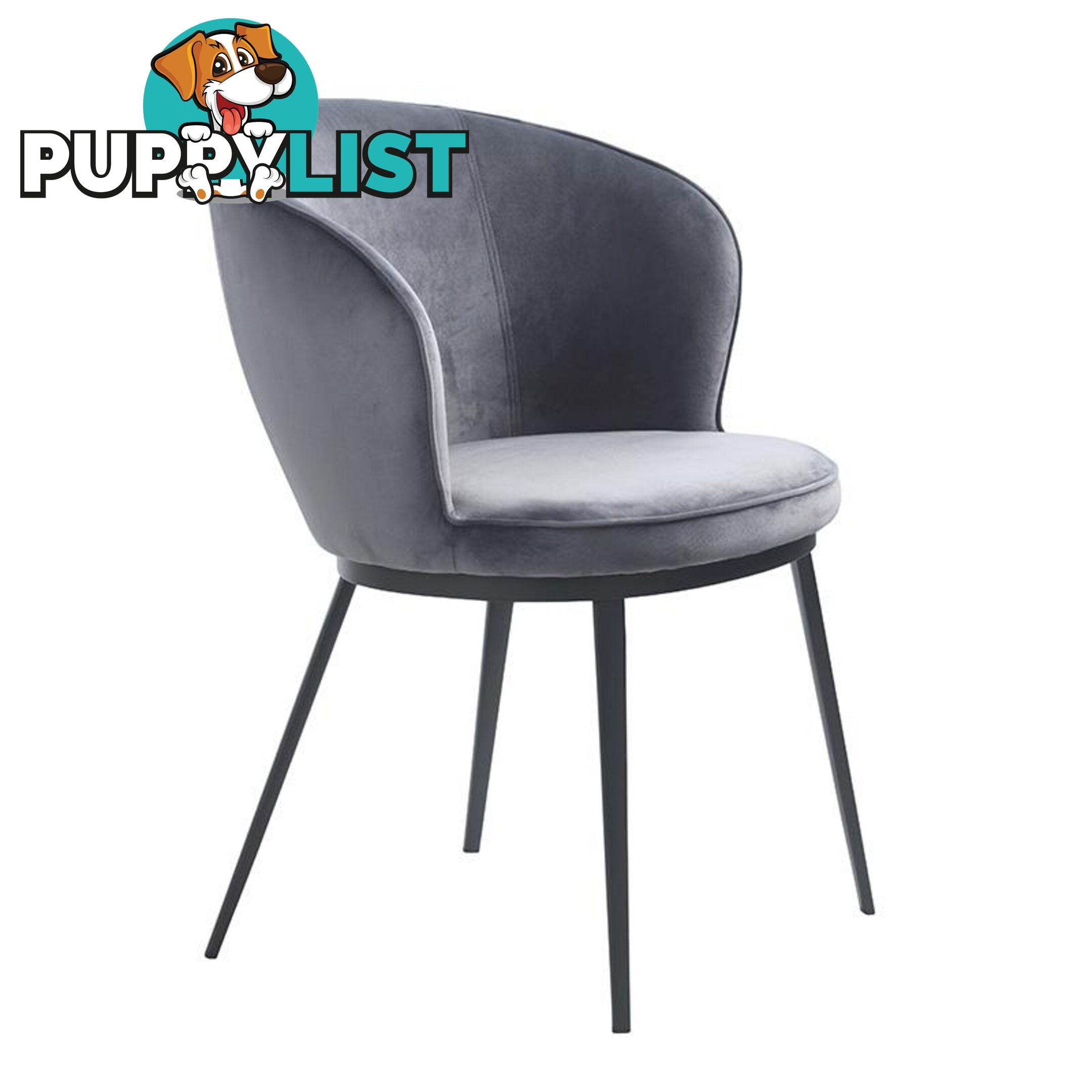 GAIN Dining Chair - Steel Grey - 41170012 - 5704745104393