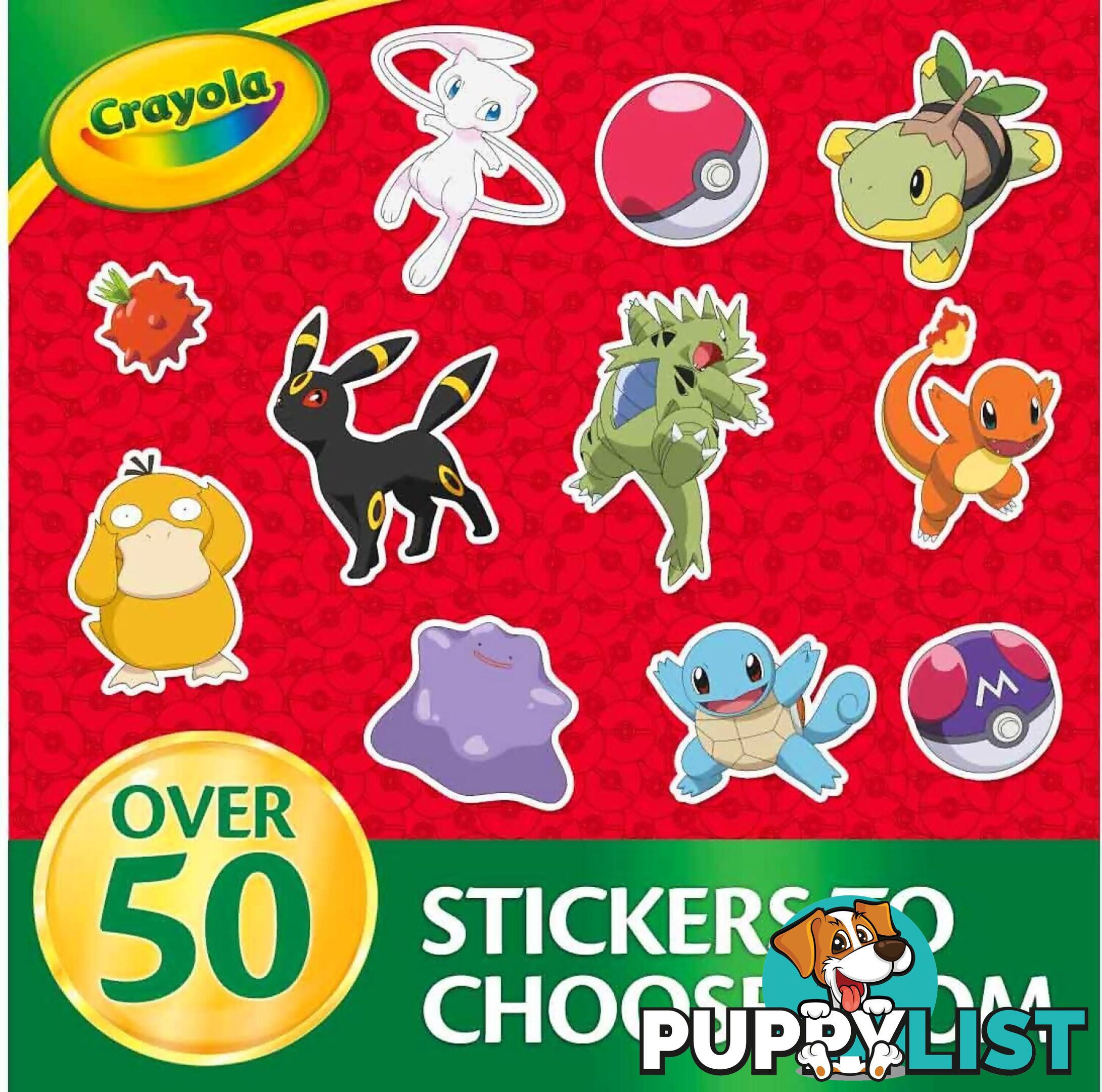 Crayola - Pokemon Colour And Sticker Activity Set With Markers - Bs042689 - 071662026899