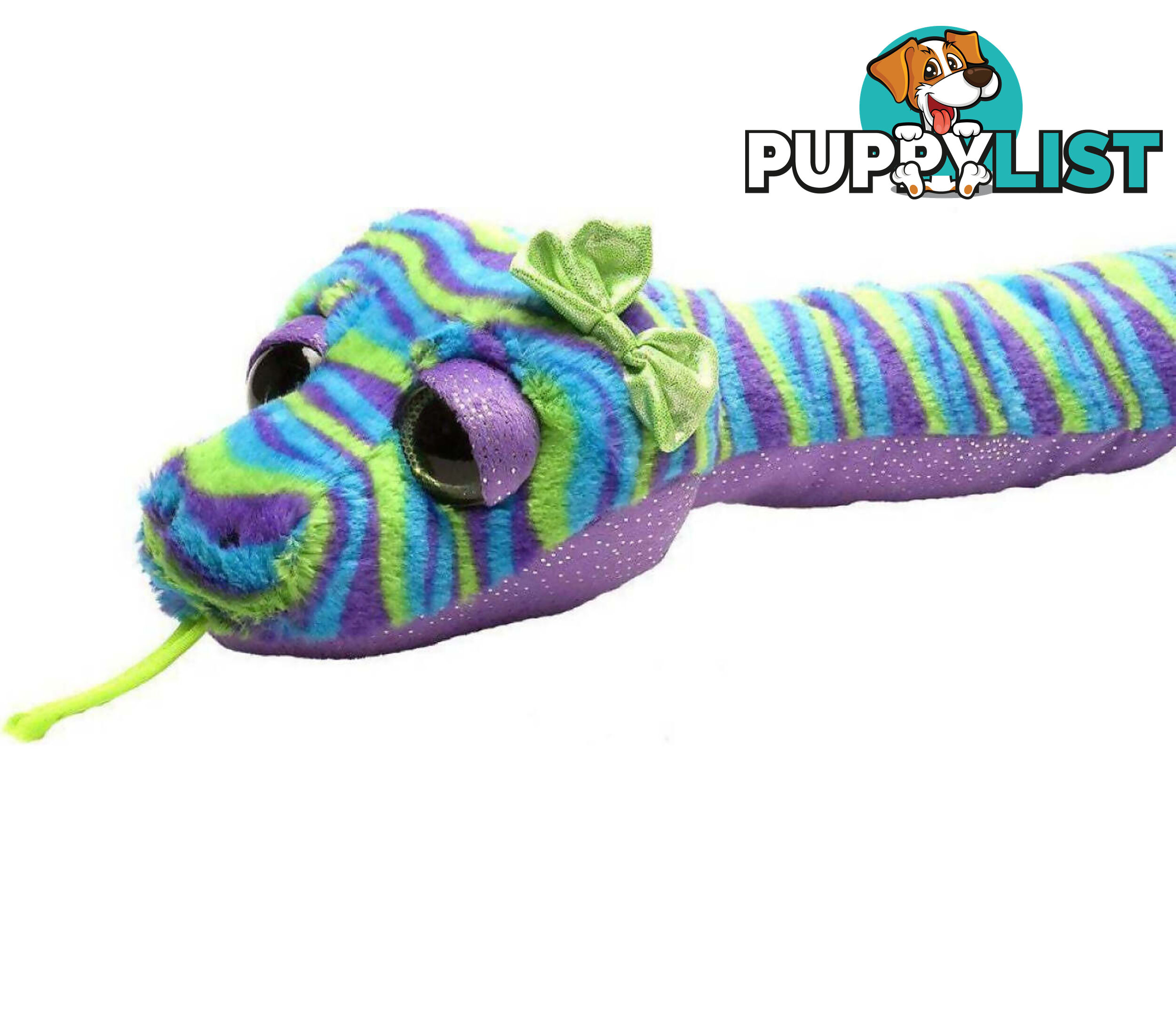 Wild Republic - Plush Snake Sweet Sassy Stripe 137cm - Wr17158 - 092389171587