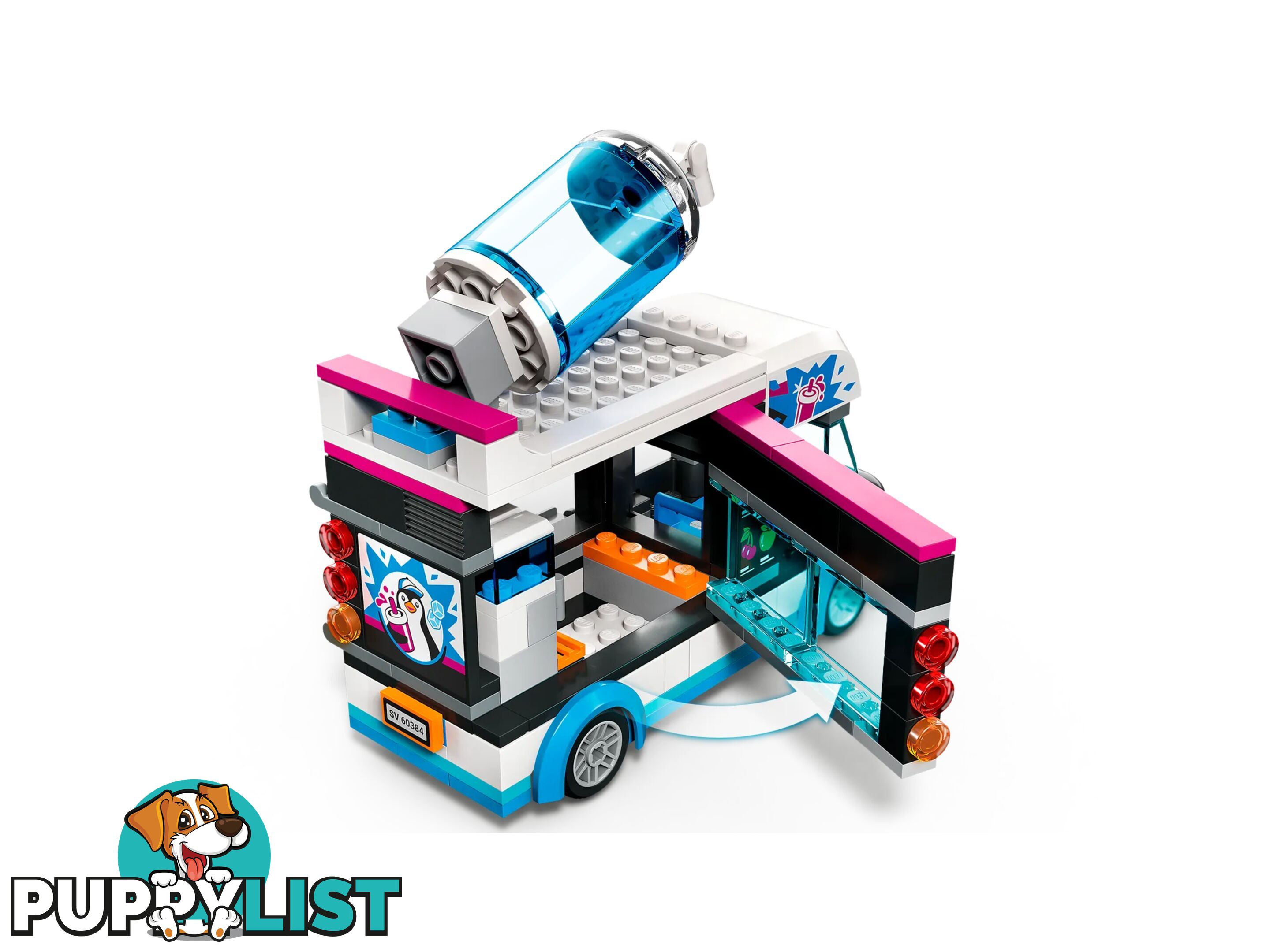 LEGO 60384 Penguin Slushy Van - City - 5702017398860