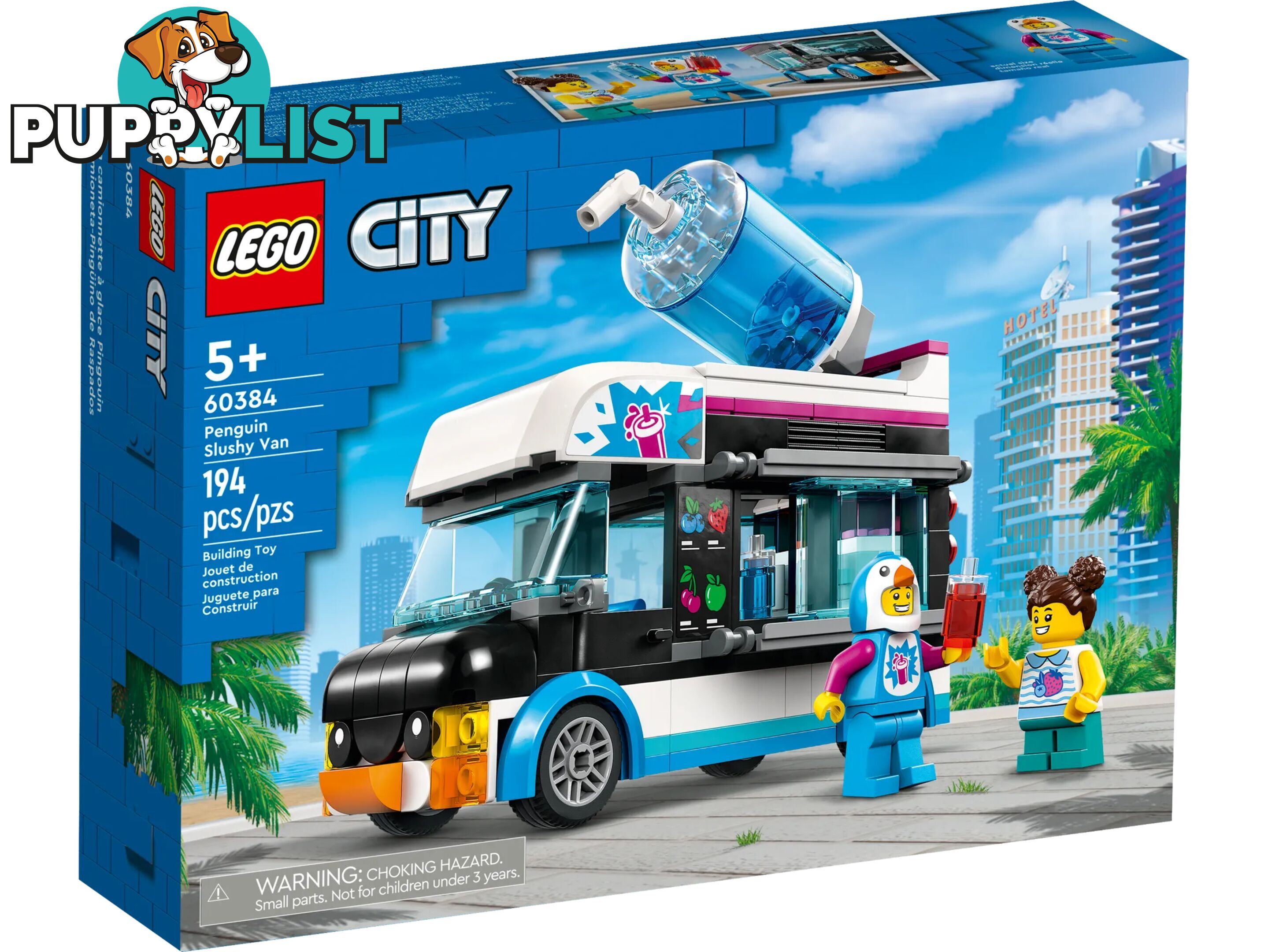 LEGO 60384 Penguin Slushy Van - City - 5702017398860