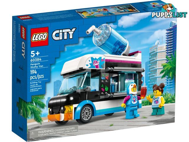 LEGO 60384 Penguin Slushy Van - City - 5702017398860